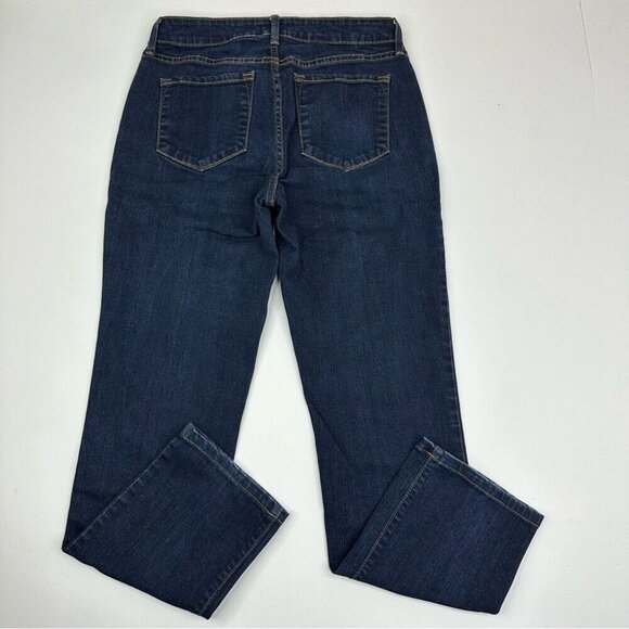 NYDJ Women's Dark Wash Mid-Rise Skinny Fit Denim Jeans 6/W28.25/L27.5 - Picture 4 of 11